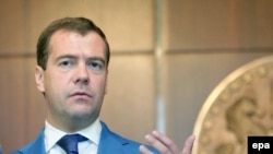 Russian President Dmitry Medvedev