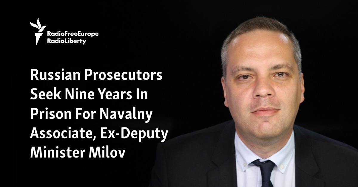 Russian Prosecutors Seek Nine Years In Prison For Navalny Associate, Ex-Deputy Minister Milov - Vimarsana News