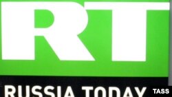 Логотип телеканала Russia Today (RT).