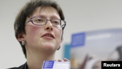Татьяна Локшина, глава московского офиса Human Rights Watch. Москва, 23 января 2012 года.