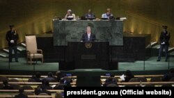 Порошенко: після того, як ООН не вдалося запобігти агресії проти України, ми все ще сподівалися на допомогу у врегулюванні конфлікту шляхом розгортання миротворчої місії