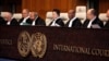 В судейский корпус Международного суда ООН, который слушает дело «Украина против России» входят 15 судей из разных стран. Гаага, 3 июня 2019 года