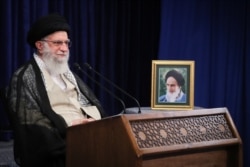 Iranian Supreme Leader Ayatollah Ali Khamenei has the last say on all matters in his country.