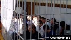 Uzbekistan - Trial on Andijan masacre on 13 May 2005, photo undated