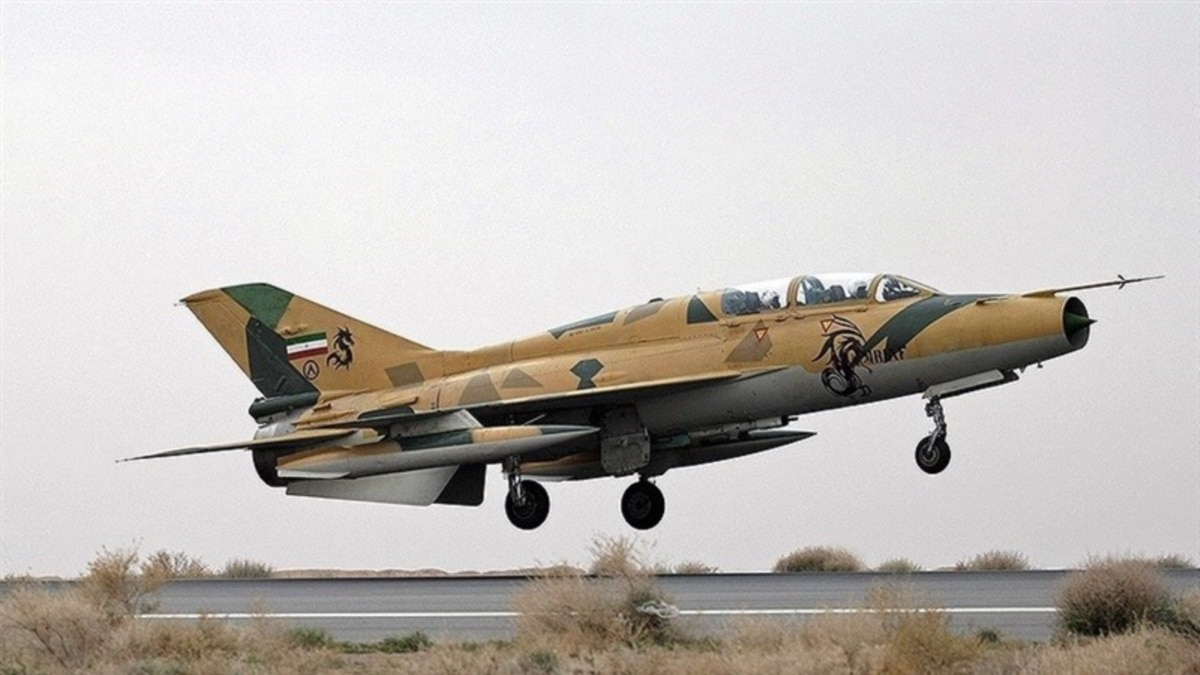 Two Pilots Dead As Iranian Fighter Jet Crashes During Training Mission