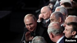 Руският президент Путин говори първи от чуждестранните гости