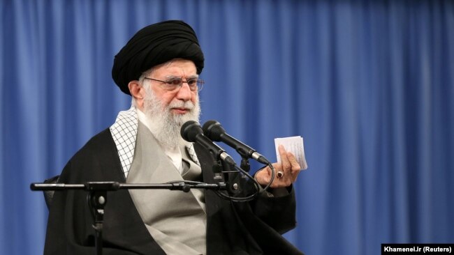 Iranian Supreme Leader Ayatollah Ali Khamenei (file photo)