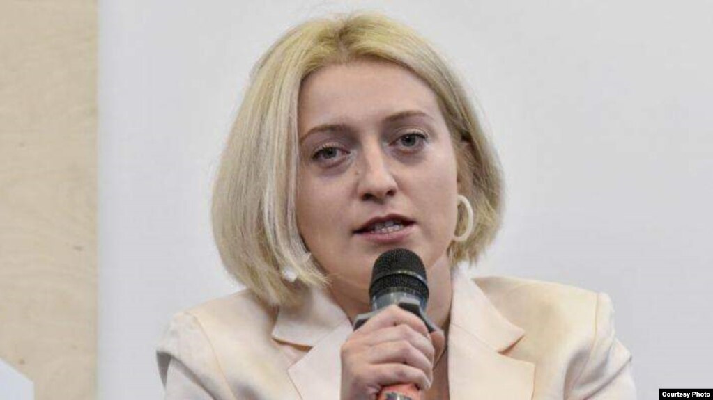 اکسانا زولوتاریوا، رئیس بخش حقوق بین‌الملل در وزارت خارجه اوکراین
