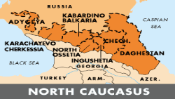 North Caucasus Engl. Map