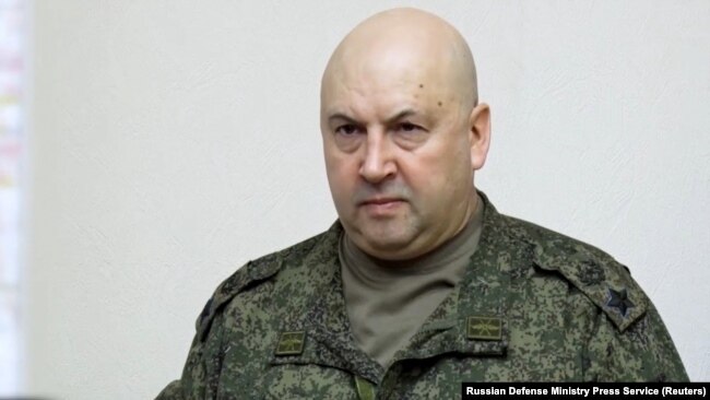 Генерал Сергей Суровикин, заместитель командующего российской группировкой в Украине
