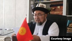 Бывший муфтий Кыргызстана, член Совета улемов Чубак ажы Жалилов.