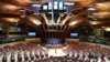 Зал заседаний Парламентской ассамблеи Совета Европы в Страссбурге 