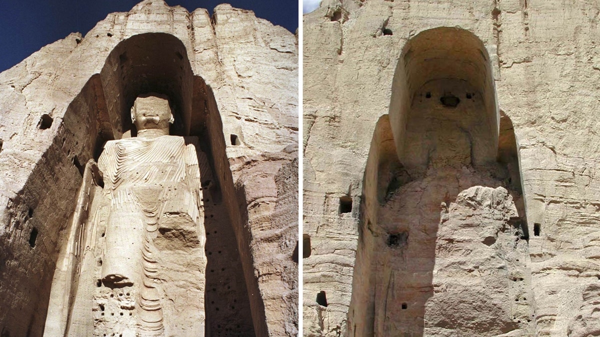 статуя будды в афганистане до взрыва