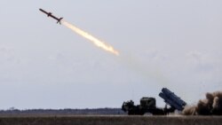Во время испытания новейшего украинского комплекса крылатых ракет «Нептун». Полигон в Одесской области, 5 апреля 2019 года