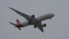 Boeing 787-9 авиакомпании Qantas перед посадкой в Австралии