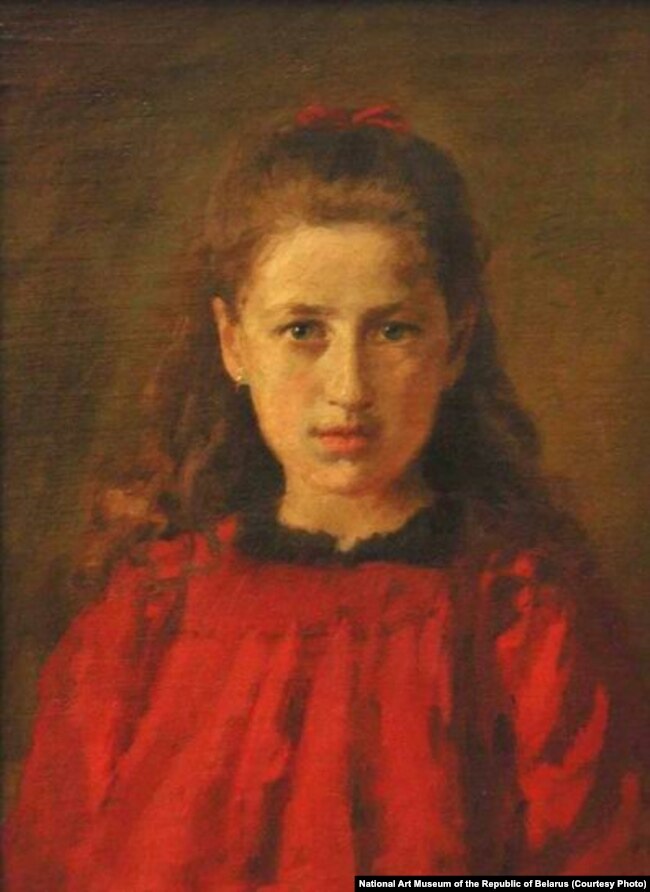 Дзяўчынка ў чырвоным. 1910-я гг.