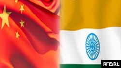 Zastave Kine i Indije 