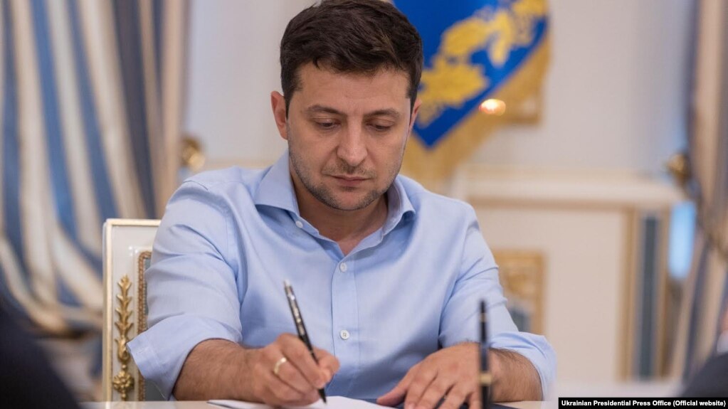 Ukrainian President Volodymyr Zelenskiy (file photo)