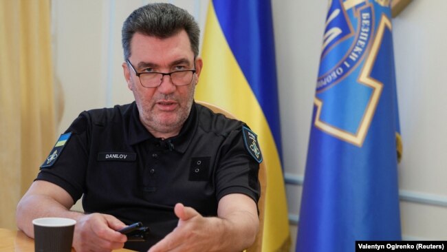 Секретарь Совета национальной безопасности и обороны Украины Алексей Данилов
