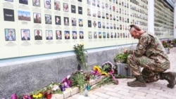 Стіна пам'яті полеглих за Україну в Києві