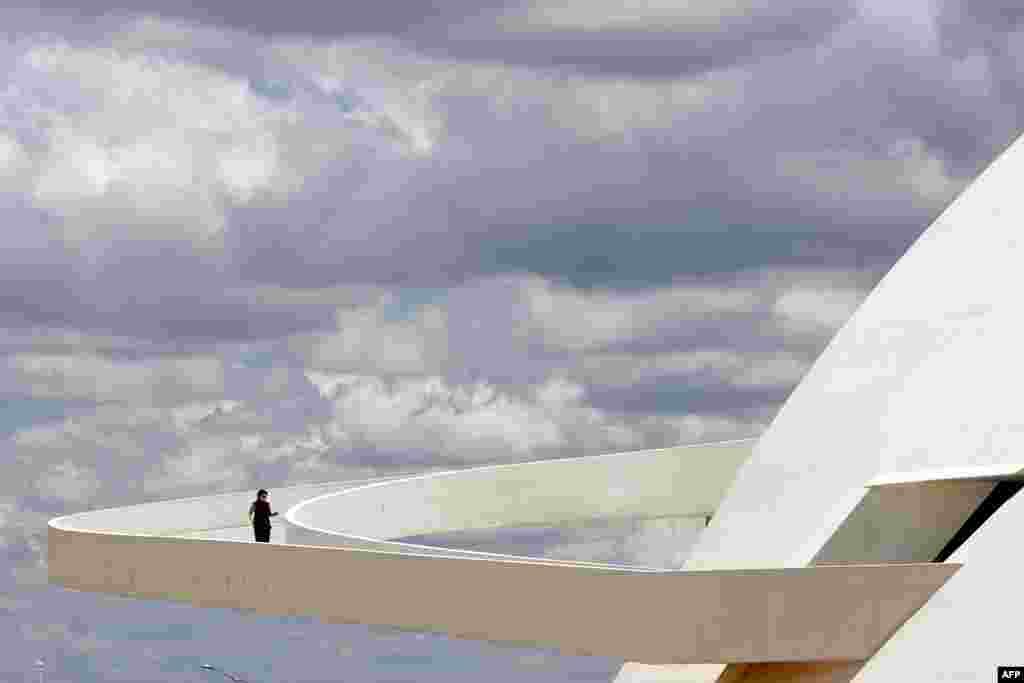 The ramp of Brasilia&#39;s National Museum, inaugurated in 2007