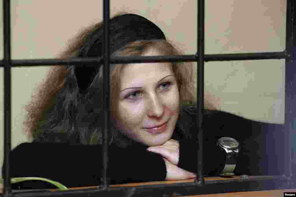 Участница группы Pussy Riot Мария Алехина 17 августа 2012 года приговорена к двум годам лишения свободы по статье &quot;хулиганство&quot;, отбывает наказание в Нижнем Новгороде