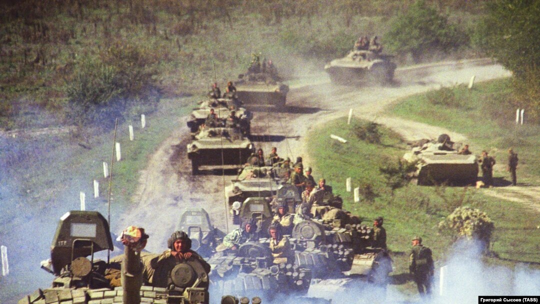 Forcat ruse në Çeçeni. Tetor, 1999.