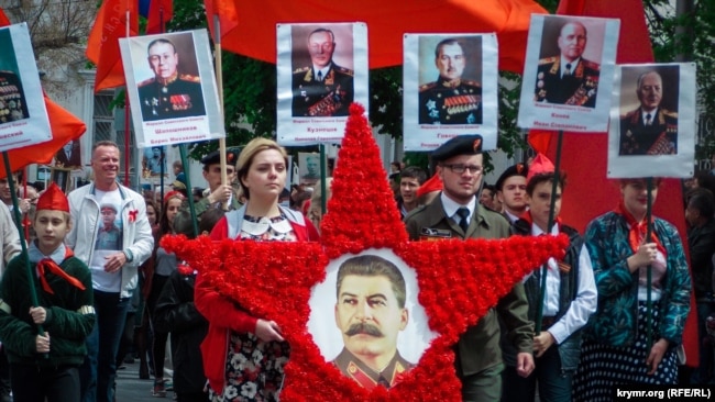 «Бессмертный полк» в Севастополе, 9 мая 2019 года