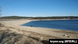 Сімферопольське водосховище, 5 лютого 2020 року