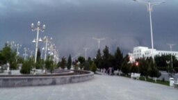 Туркменабад накануне урагана, 27 апреля, 2020. 