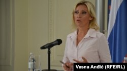 Zëdhënësja e Ministrisë së Jashtme të Rusisë, Maria Zakharova.