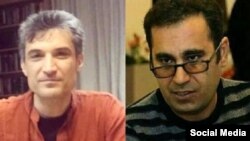 محمد حبیبی (تصویر سمت راست) و فرهاد میثمی به ترتیب به هفت سال و پنج سال زندان محکوم شدهاند