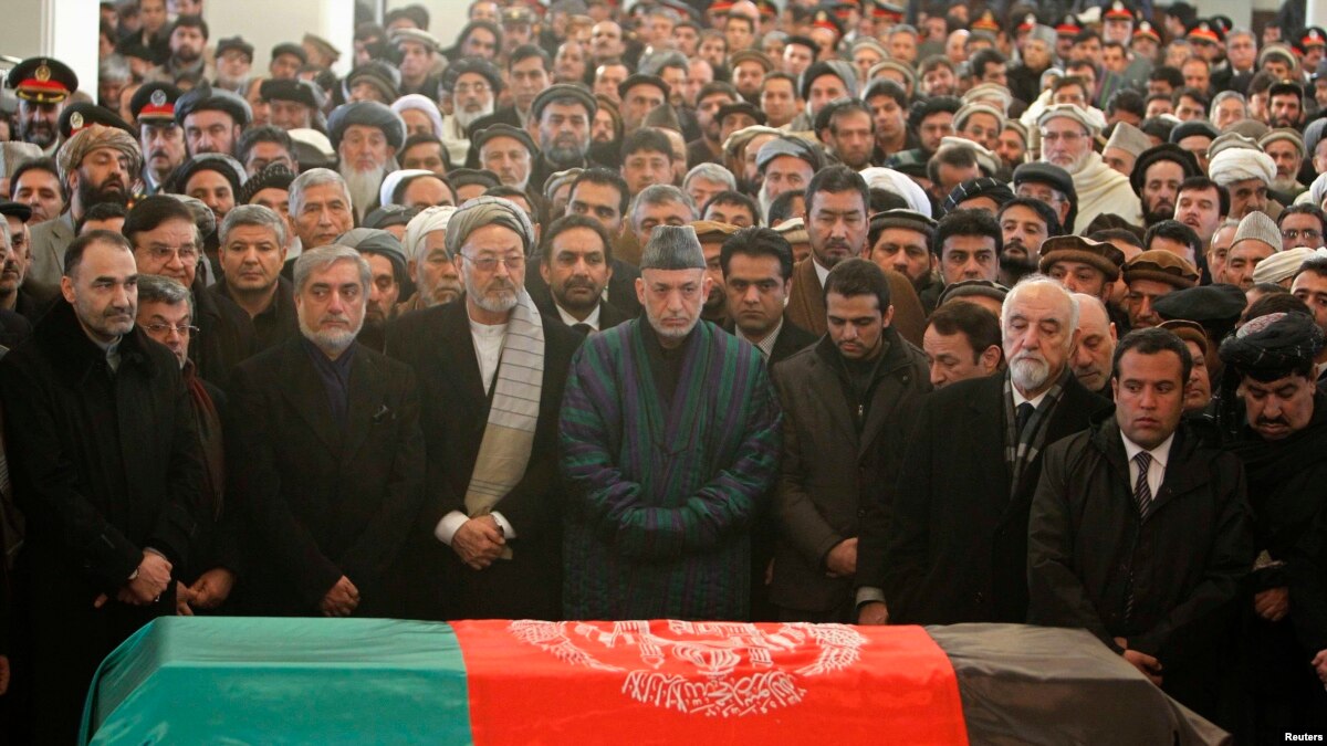 Funeral Held For Afghan Vice President Former Warlord Fahim 