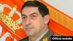 Началникот на Генералштабот на српската армија, генерал Љубиша Диковиќ.