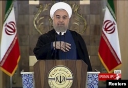 Специальное выступление Хасана Рухани. Тегеран, 14 июля