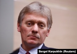 Kremlin spokesman Dmitry Peskov (file photo)