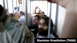 Українські моряки в залі московського суду, 17 липня 2019 року