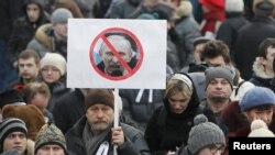Оппозиция жактоочулары митинг алдында. 5-март, Москва. 