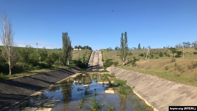 Сброс с Белогорского водохранилища приостановлен