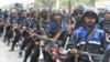 A file photo of Pakistani members a police force in Quetta, Pakistan.