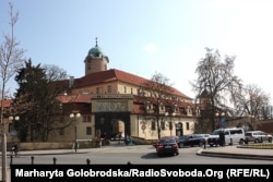 Подєбрадський замок, в якому розташувалася Українська господарська академія