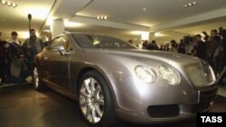 Bentley угоняют даже несмотря на то, что спрятать его практически невозможно