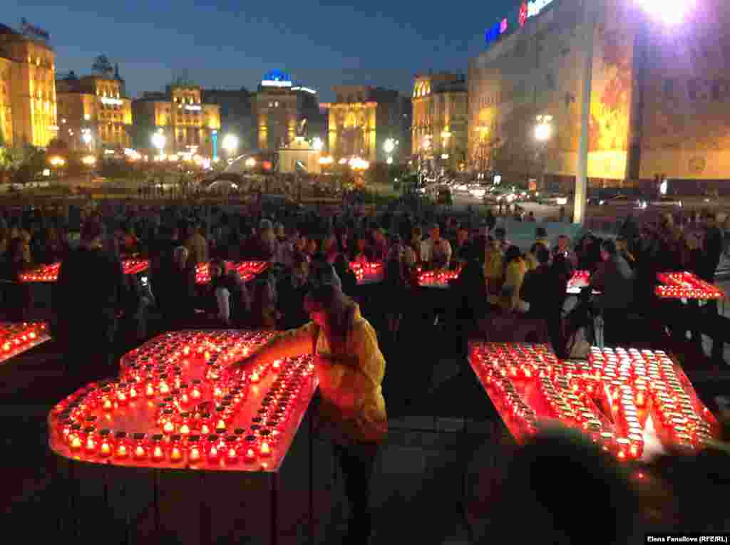 &nbsp;Незалежности майда: кегийрхой бу чIурамех&nbsp;&quot;Слава Україні! Героям слава!&quot;&nbsp;яздеш. 