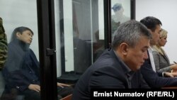 Одно из заседаний суда с участием Сапара Исакова.