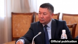 Член парламента (Жогорку Кенеша) Кыргызстана Канатбек Исаев.