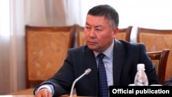 Лидер партии «Кыргызстан» Канатбек Исаев.