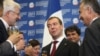 Дмитрий Медведев и французские бизнесмены на петербургском форуме