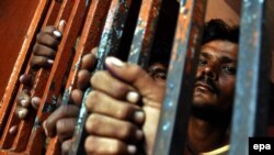 Індійські рибалки, заарештовані пакистанською владою, архівне фото 