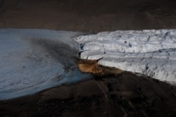 Ледник Тейлора в Антарктике