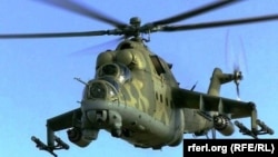 FILE: An Afghan army helicopter